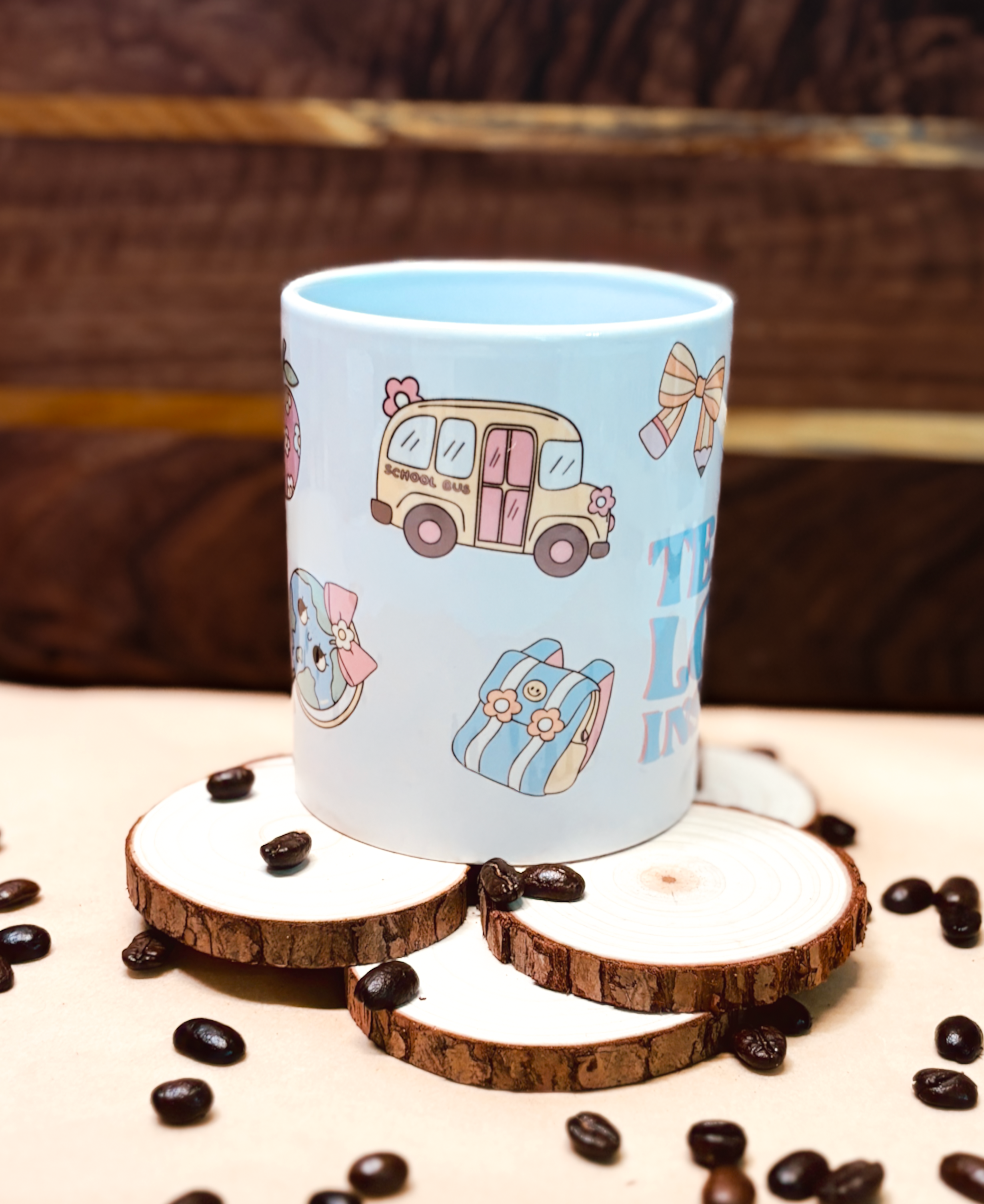 Teach Love Inspire Ceramic Mug – 11oz