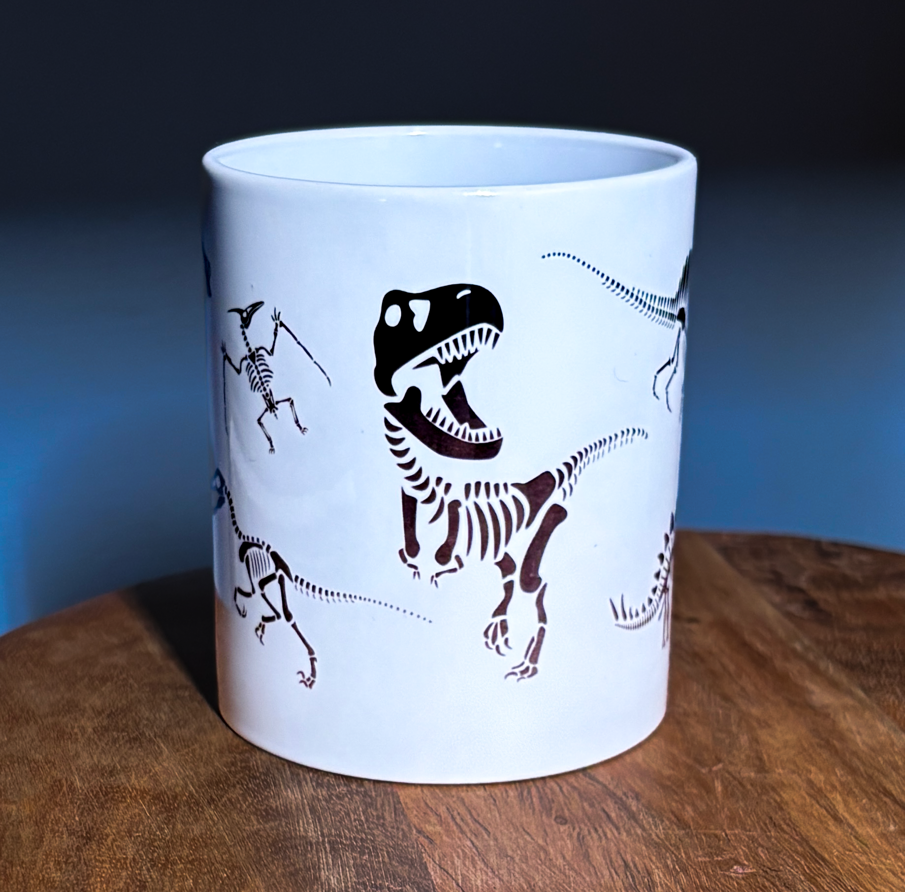 Dinosaur Fossil Ceramic Mug – 11oz
