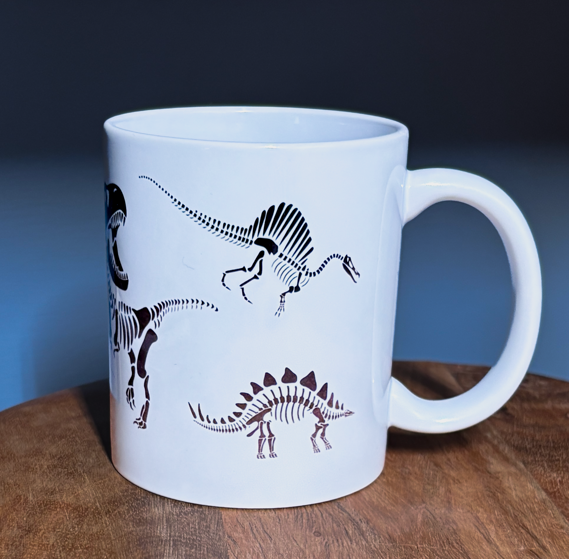 Dinosaur Fossil Ceramic Mug – 11oz