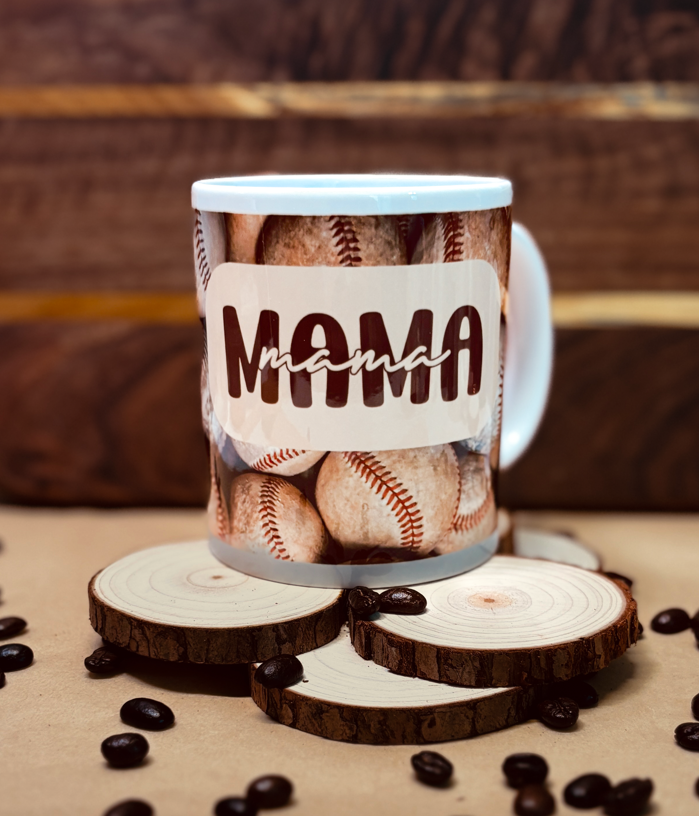 Baseball Mama Ceramic Mug – 11oz