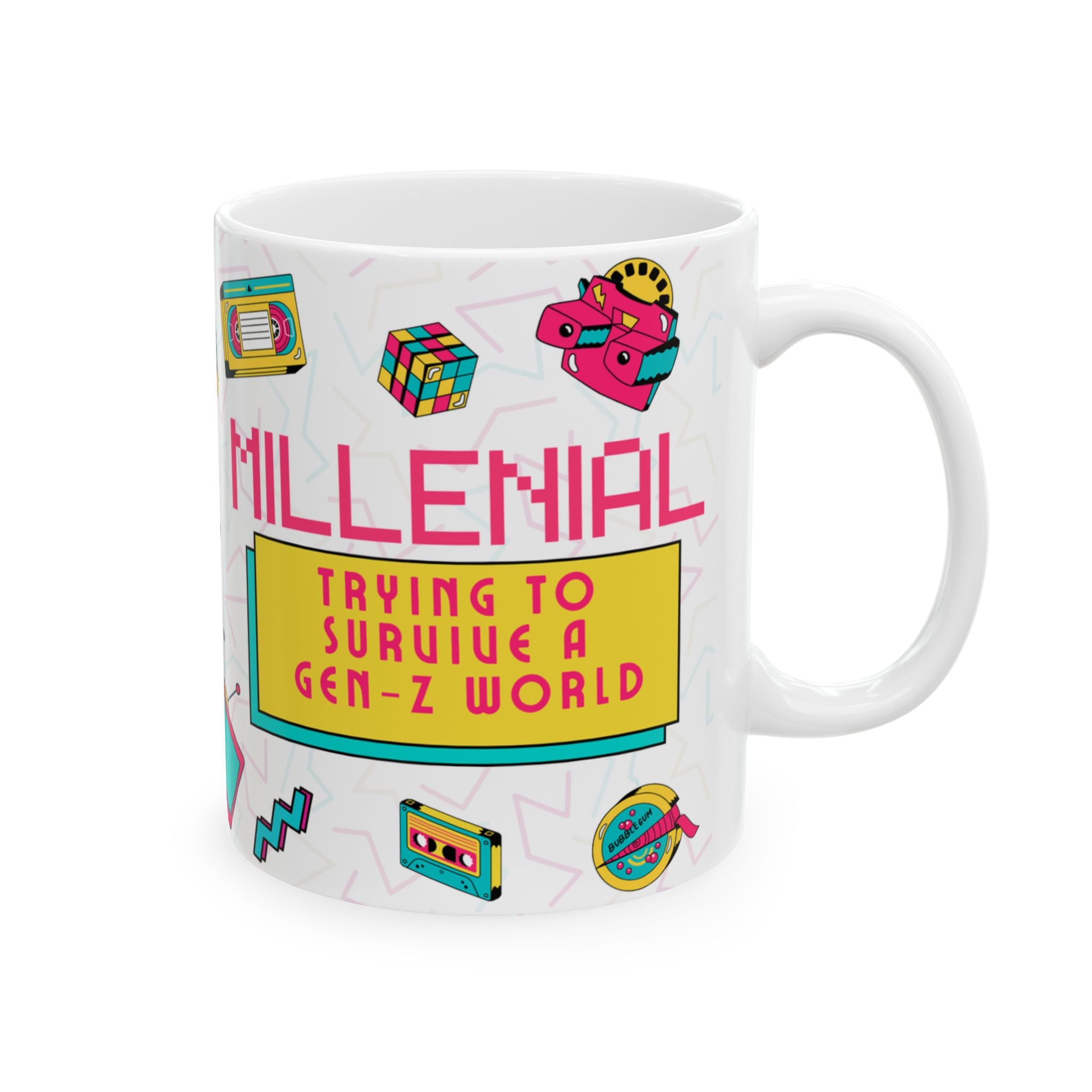 Millennial Survival Mug - 11oz