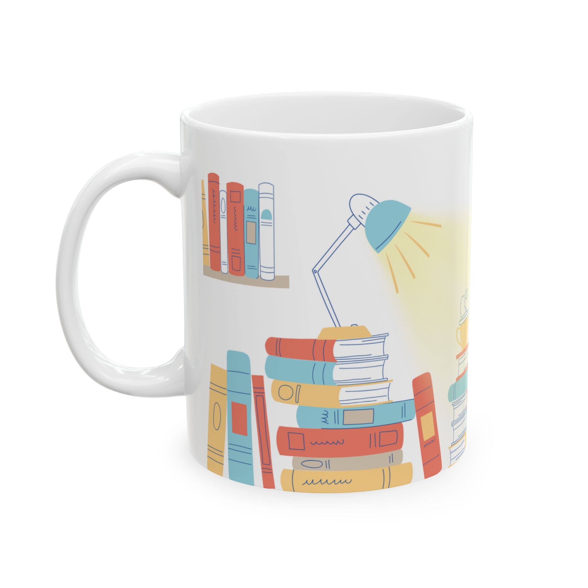 Book Lovers Ceramic Mug - 11 oz