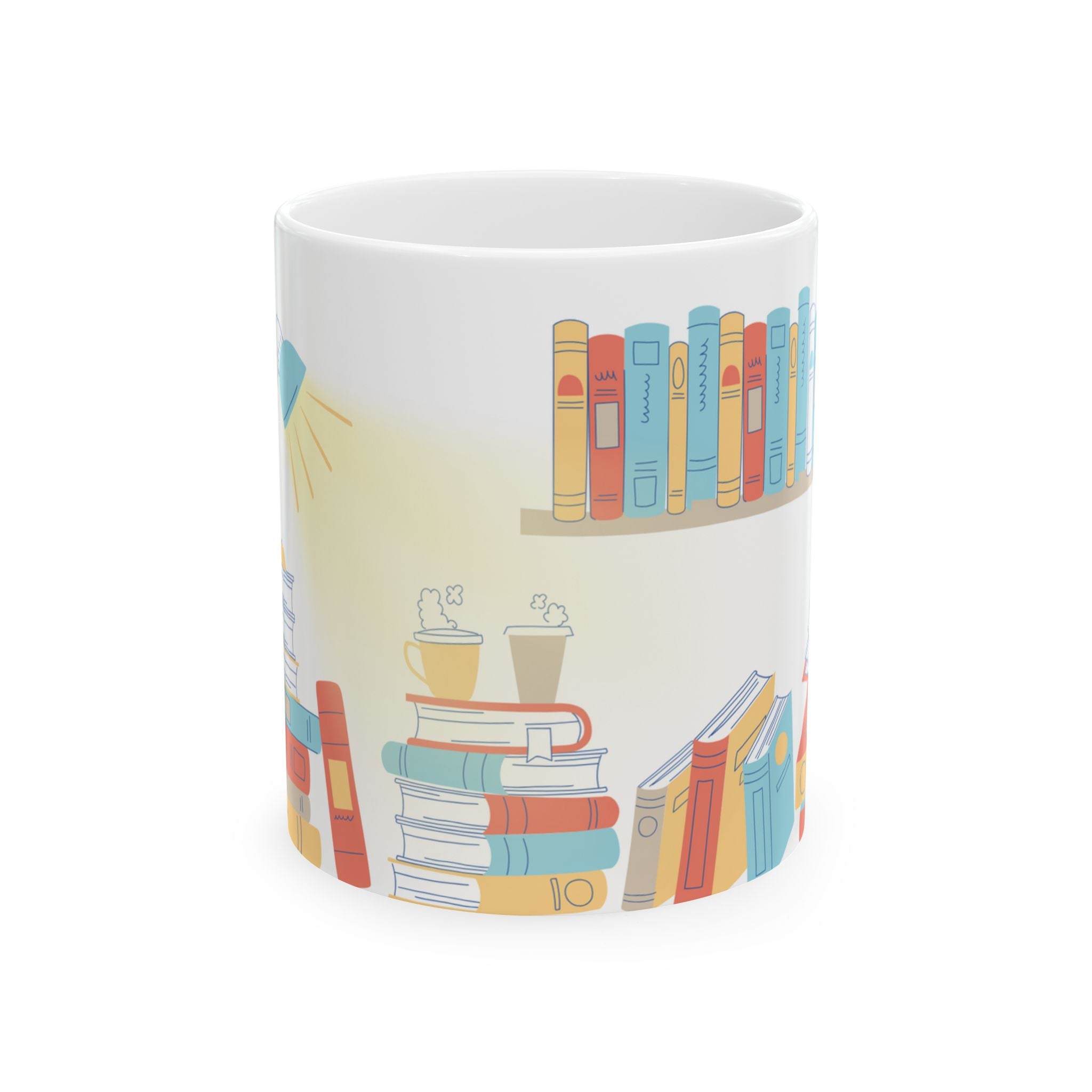 Book Lovers Ceramic Mug - 11 oz
