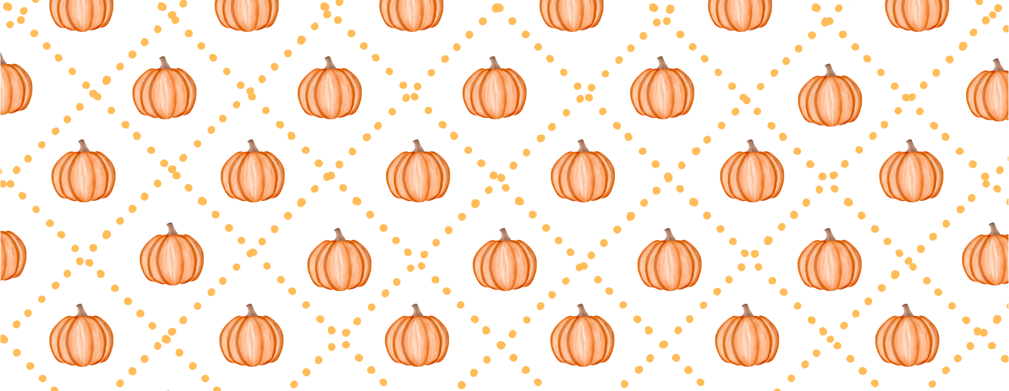 Pumpkin Pattern Ceramic Mug – 11oz