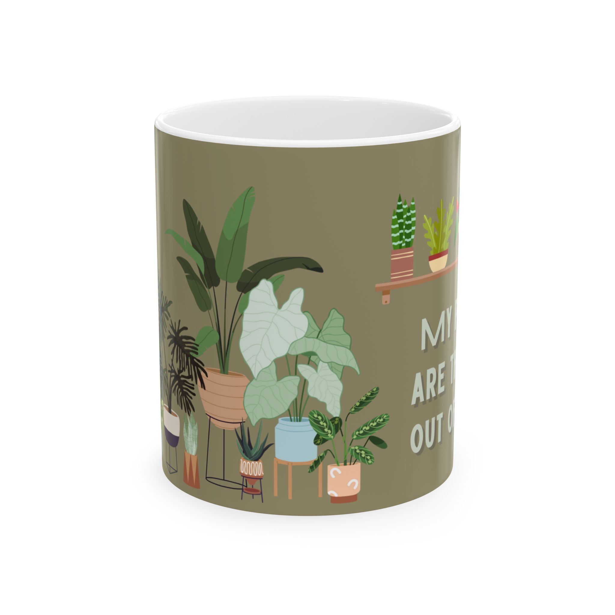 My Plants Are Thriving Out of Spite Mug - 11 oz