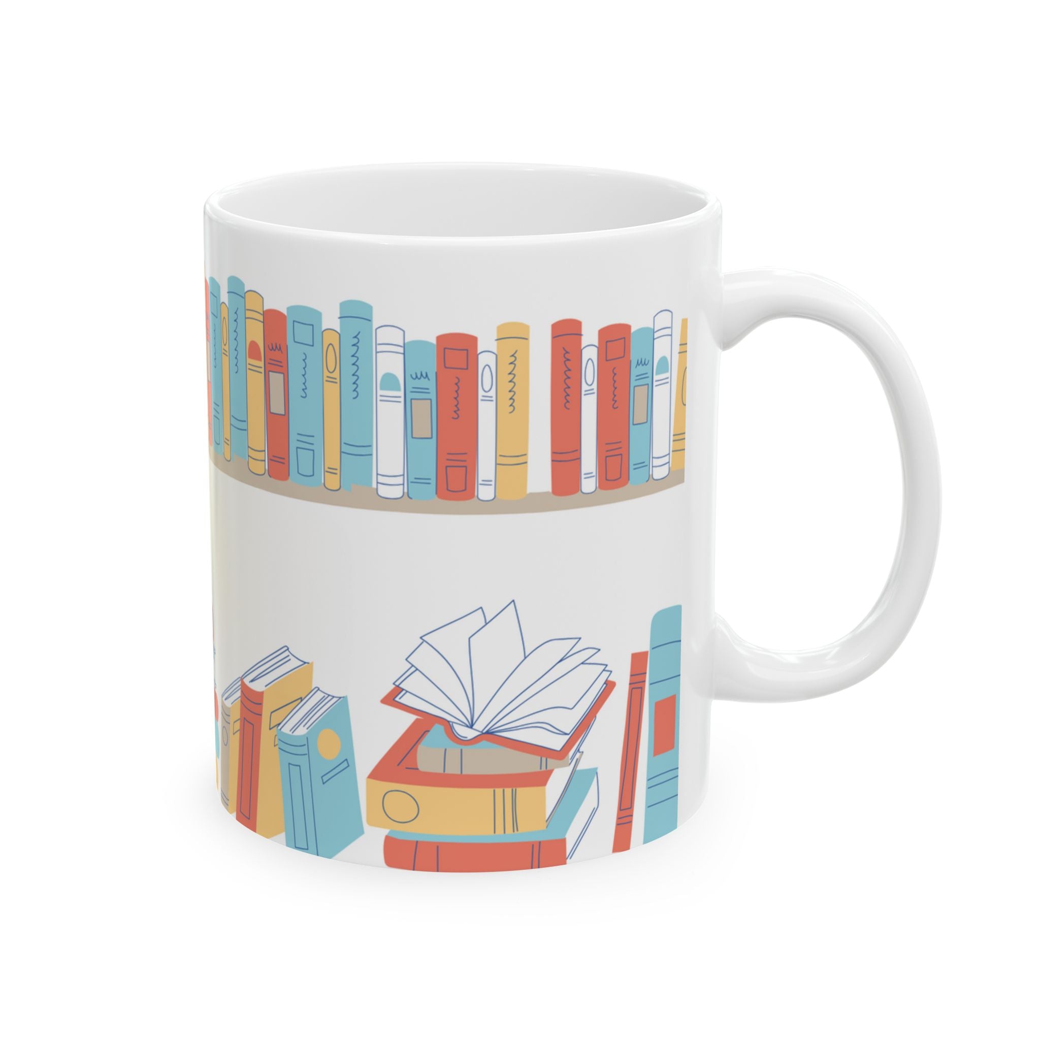 Book Lovers Ceramic Mug - 11 oz