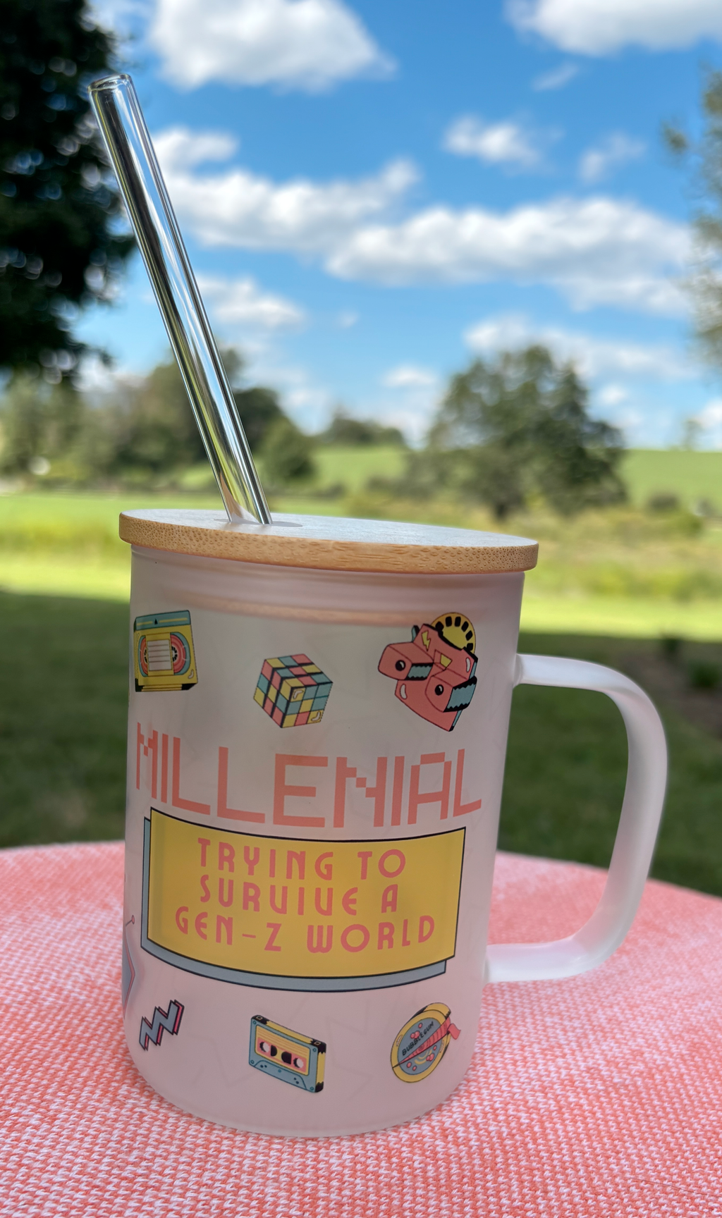 Millennial Glass Can – 16oz