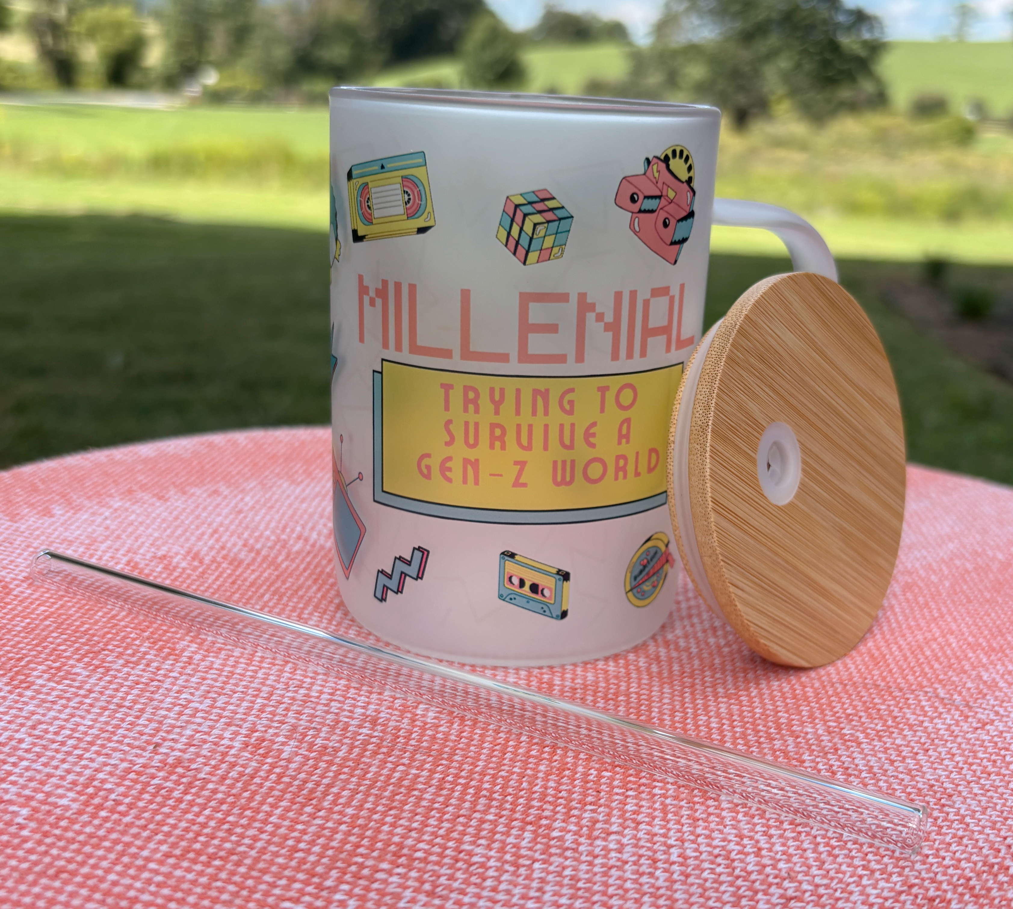 Millennial Glass Can – 16oz
