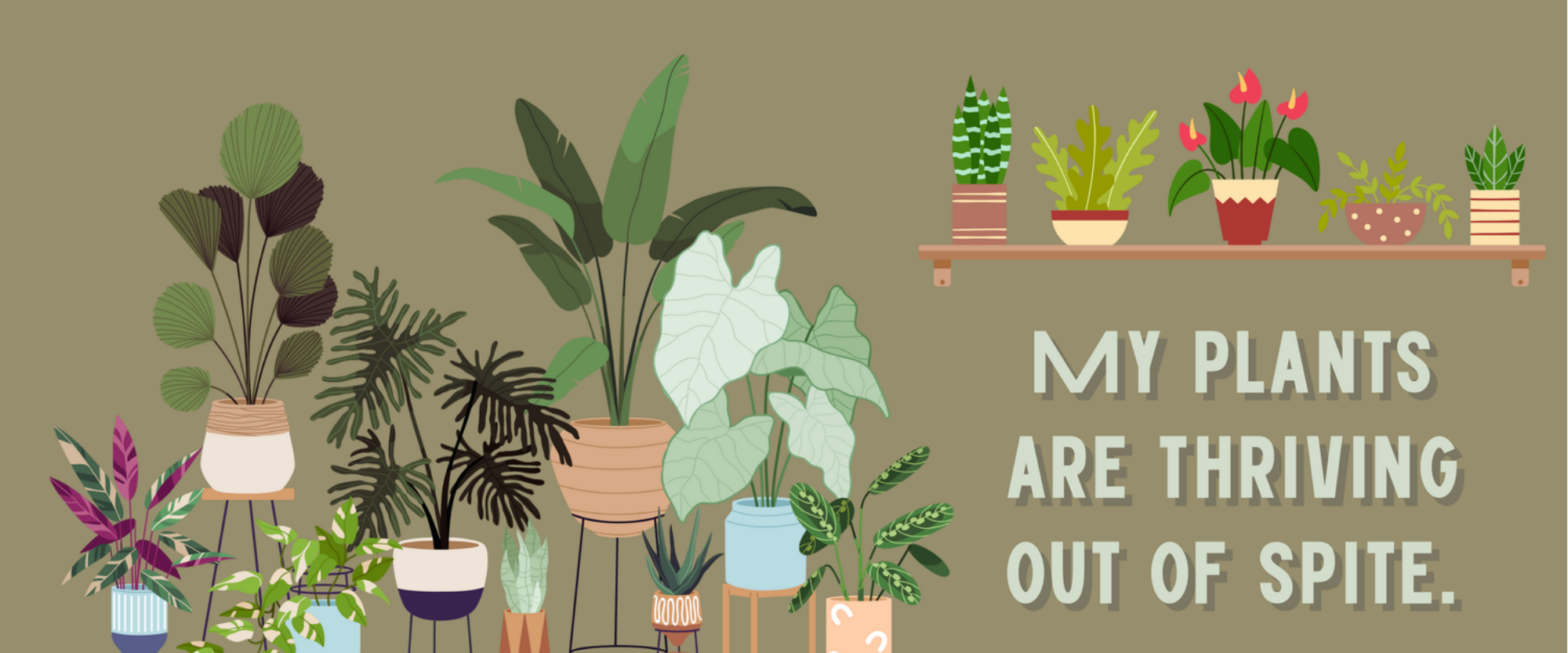 My Plants Are Thriving Out of Spite Mug - 11 oz